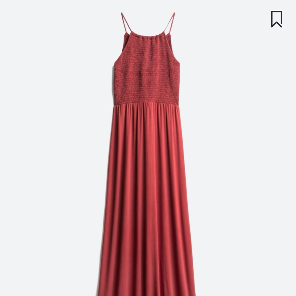 Ginger smocked top maxi dress